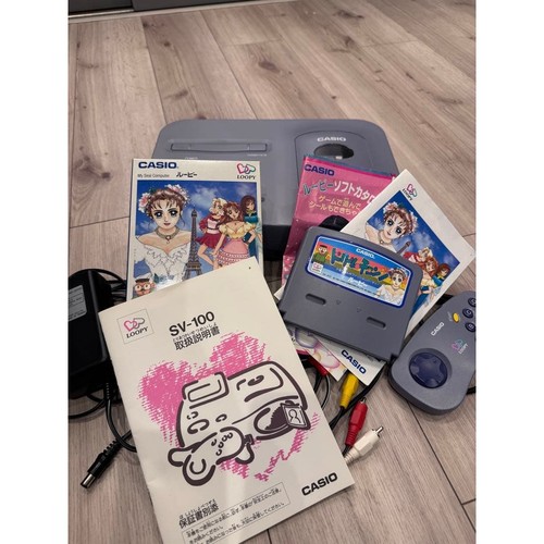Console videogioco casio loopy - console,