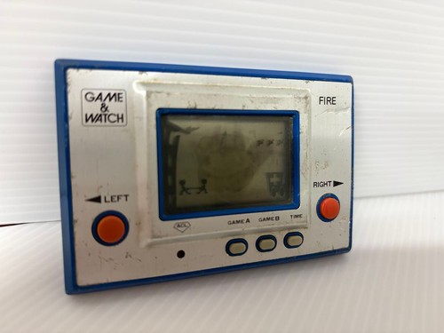 Nintendo game watch - nintendo, fire